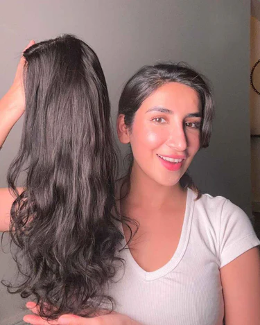 Low Density Wig - Lightweight and Adjustable (Free Size) Nish Hair